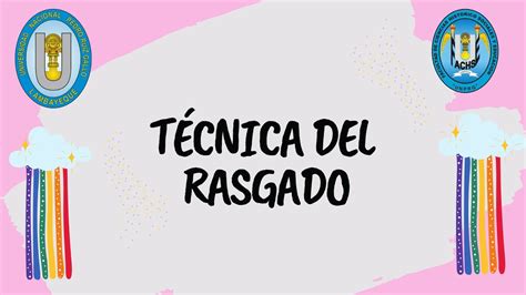 TÉCNICA DEL RASGADO YouTube