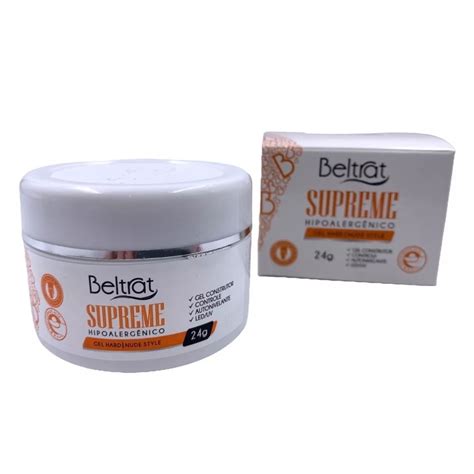 Gel Para Unhas Beltrat Supreme Nude Style 30g Shopee Brasil