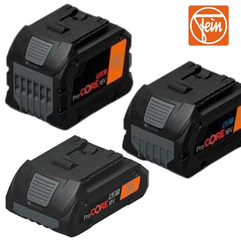 ProCore 18V AMPShare Batteries For Fein Tools Waters Group UK