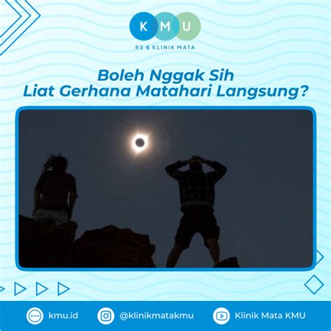 Melihat Gerhana Matahari Secara Langsung Emang Boleh