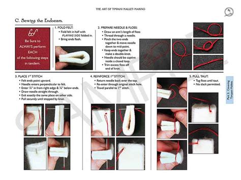 Book The Art Of Timpani Mallet Making” A Stubbs Percussion