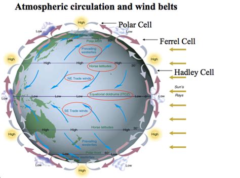 Atmospheric Circulation Map