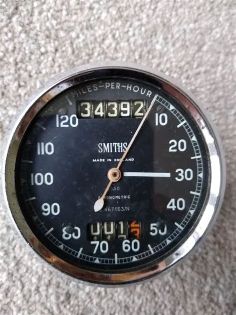 Smiths Chronometric Speedometer Mph Ajs Matchless Picclick Uk