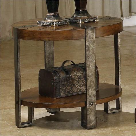 20+ Rustic End Tables For Living Room Ideas - HMDCRTN