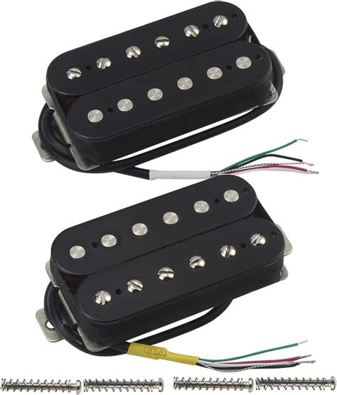 Amazon Fleor High Output Alnico Guitar Pickup Black Neck And