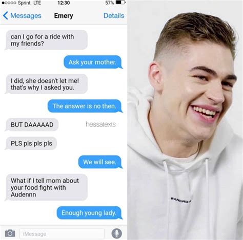 Hardin And Tessa Fake Texts Hessa After Movie Hardin