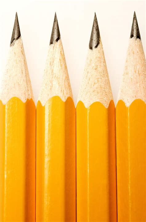 Row Of Newly Sharpened Pencils Photograph By Darren Greenwood Fine