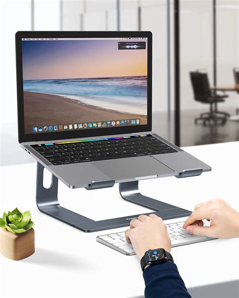 Laptop St Nder Ergonomische Aluminium Laptop Mount Computer Stand