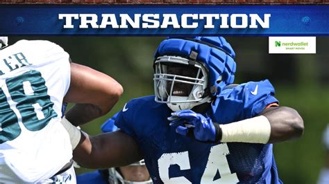 Colts Sign G Arlington Hambright To The Practice Squad Release T Dan