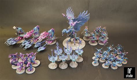 WH40K Aos Tzeentch Chaos Daemons Army Daemons of Ruin Horus Heresy Flamer Tzaangor Kairos ...