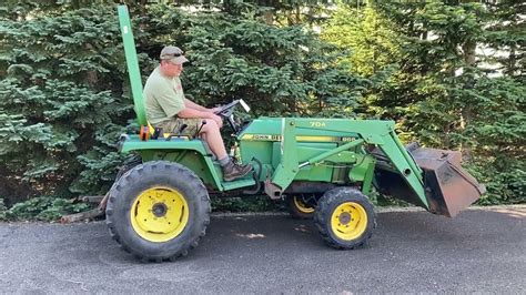 Lot 22 John Deere 955 Diesel Tractor W70a Loader Youtube