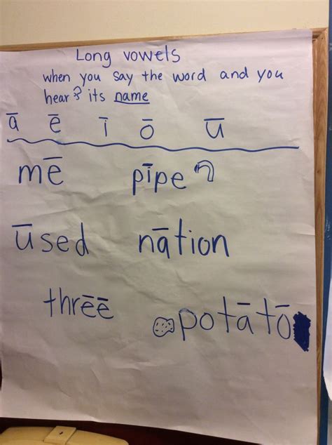 Pin By Lisa Beeman On Anchor Charts Anchor Charts Words Vowel