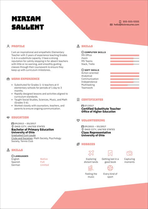 Sample College Math Instructor Resume Resume Example Gallery