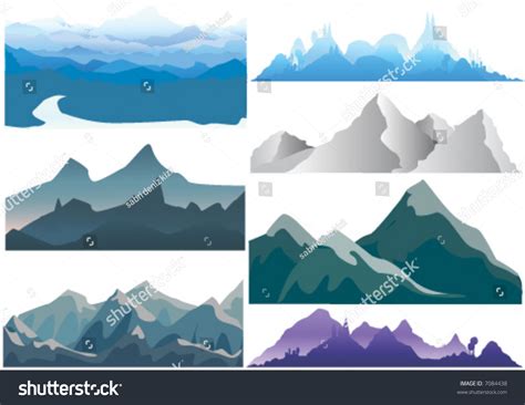 Mountain Vector - 7084438 : Shutterstock