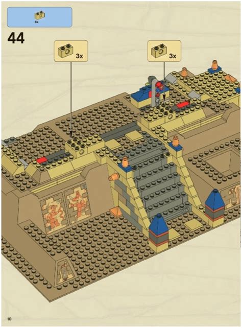 LEGO 7327 Scorpion Pyramid Instructions Pharaoh S Quest None