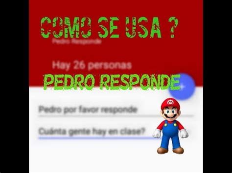 C Mo Jugar Pedro Por Favor Responde