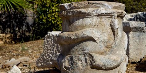 Ancient Hellenic Altar Found At Archaeological Site Near Antalya