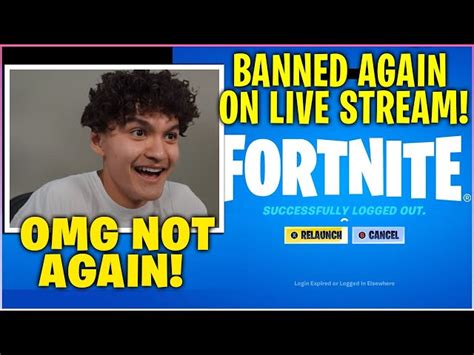 FaZe Jarvis Tries To Stream Fortnite Despite His Permanent Ban For A