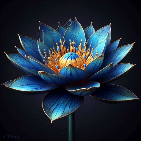 The Egyptian Blue Lotus by IceRain007 on DeviantArt