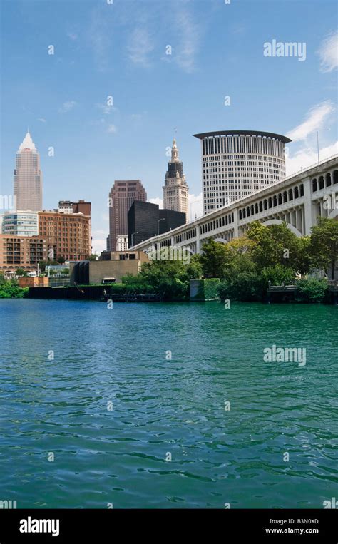 Downtown Cleveland Stock Photo - Alamy