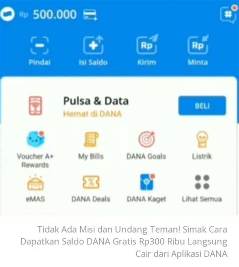 Cukup Tempel Link Ini Dapat Saldo Dana Rp Dan Bayar