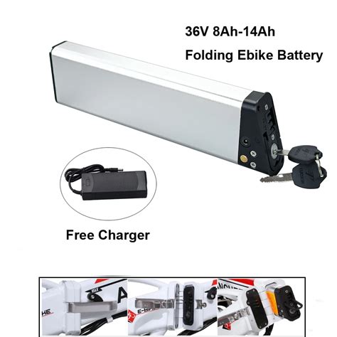 V Ah Ancheer Inch Folding City Commuter Electric Bike Battery V