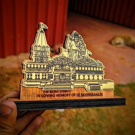 Ayodhya Ram Mandir Model, For Home at Rs 265/piece in Bengaluru | ID ...