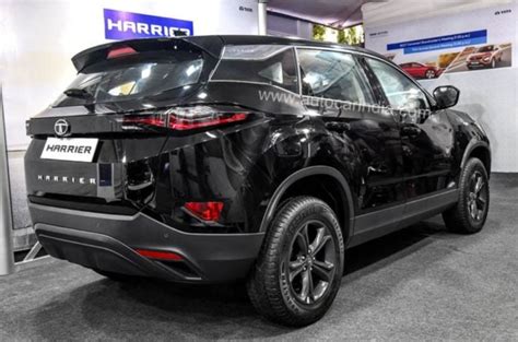 Tata Harrier Black Edition To Launch In August Images Car Blog India