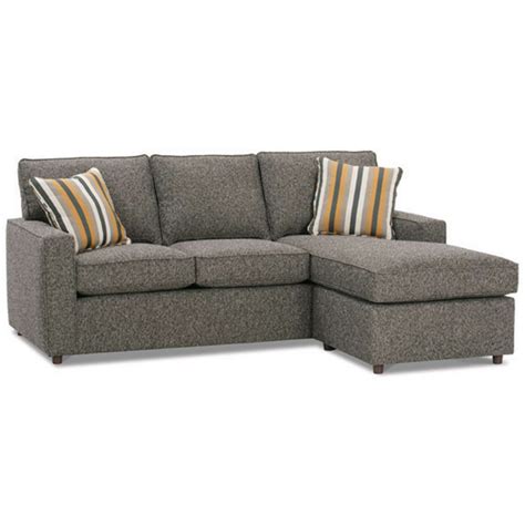 Rowe Monaco D180-000+D18-065 Transitional Sofa with Chaise | Thornton Furniture | Sectional Sofas