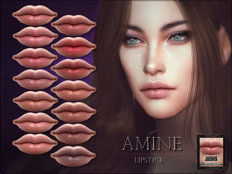 Amine Lipstick TS4 Remussirion On Tumblr