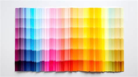 Premium AI Image | A photo of CMYK Color Swatches