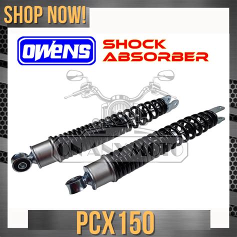 Owens Honda PCX150 Motorcycle Rear Shock Absorber 345mm 52400 K97