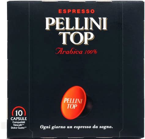 Pellini TOP 100% Arabica *Dolce Gusto Compatible* 10 Pods 75g - CUT ...