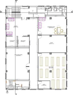 plan   building  scientific diagram