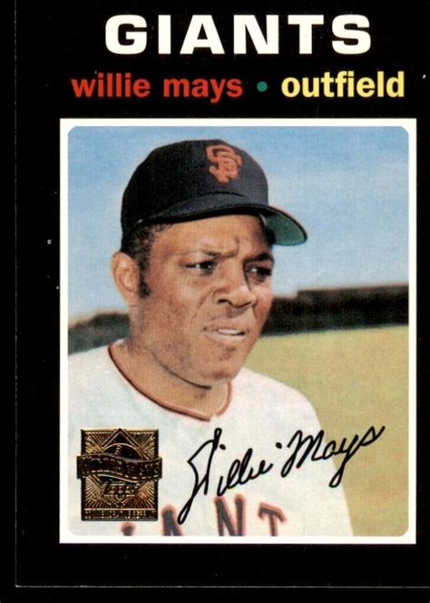 1996 Topps Willie Mays 600 Commemorative Reprint EBay