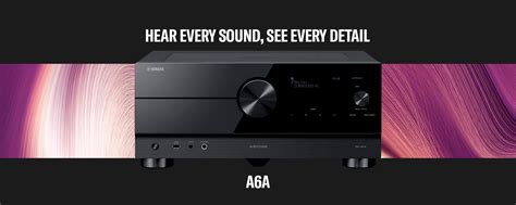 Rx A6a Specs Av Receivers Audio And Visual Products Yamaha Uk And Ireland