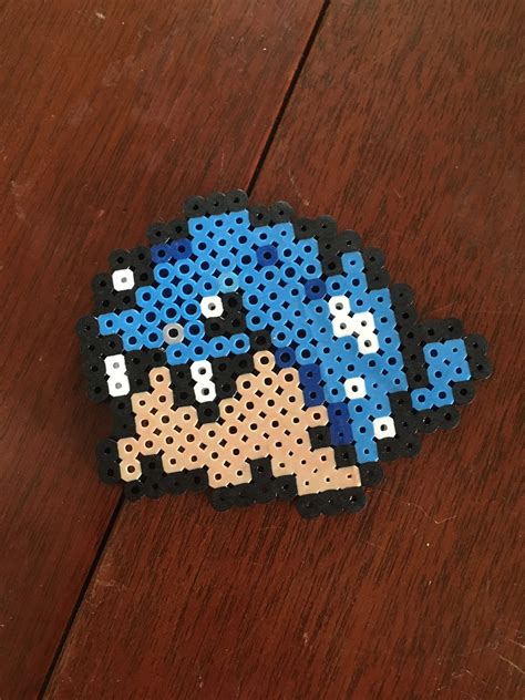 Pokemon Pixel Art Spheal Fuse Bead Etsy