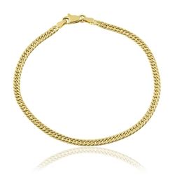 Pulseira Elos Grumet Em Ouro Amarelo