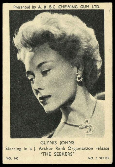 A&BC – ‘Film & TV Stars (Series 3)’ #140 Glynis Johns (1954) – CardHawk