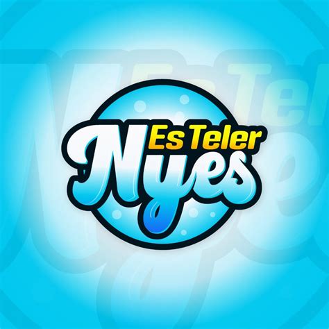 Desain Logo Es Teler