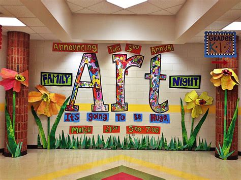 Such A Cool Display Youth Art Month Is Upon Us Teach Elementary