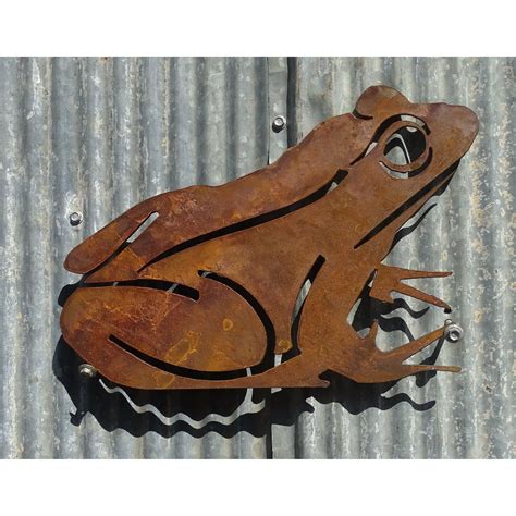 Frog Metal Wall Art Metal Wall Art Scrap Metal Art Metal Walls