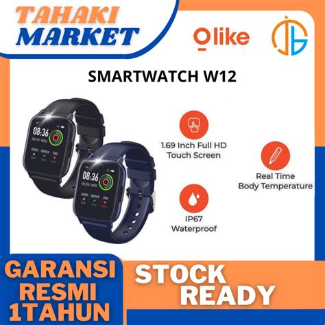 Jual Olike Smartwatch Jam Tangan Horizon HD Full Touch Screen Real Time