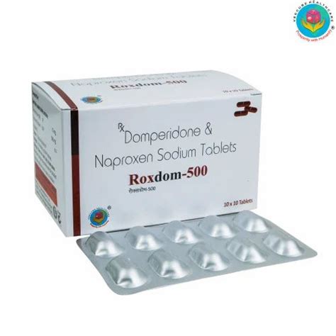 Roxdom Naproxen Mg Domperidone Tablet For Hospital At Rs