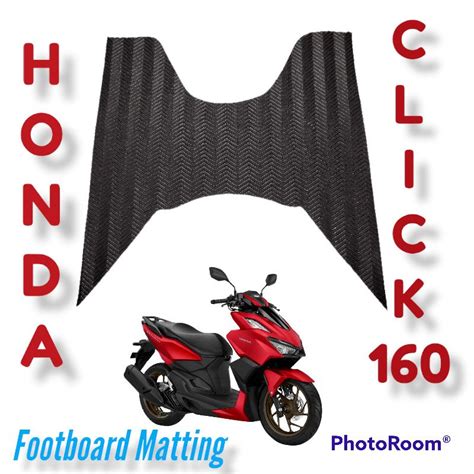 Honda Click Footboard Rubber Matting Shopee Philippines