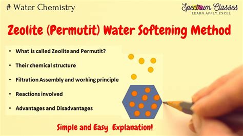 Zeolite Permutit Water Softening Method Engineering Chemistry Iit