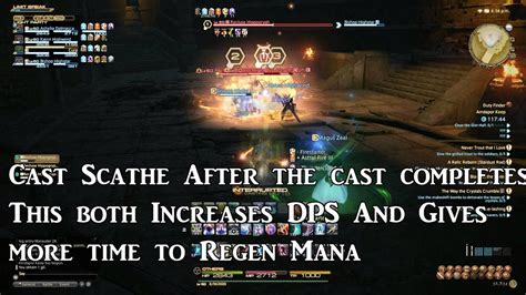 Black mage ffxiv rotation