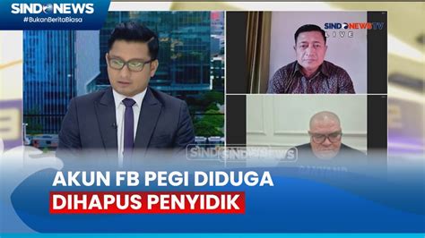 Akun Fb Pegi Diduga Dihapus Penyidik Pengacara Lapor Ke Propam Sindo