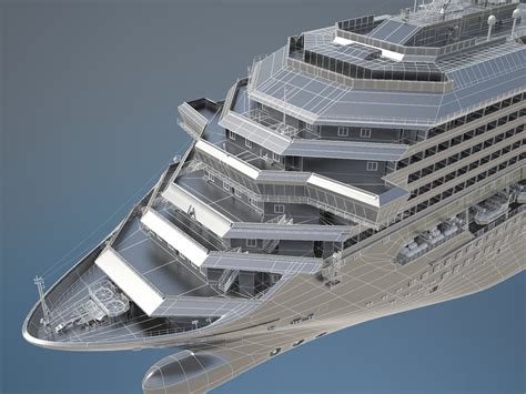 Costa Concordia Cruise Ship D Model By Squir