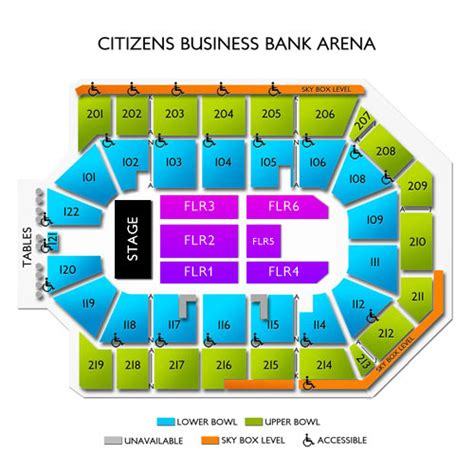 Toyota Arena Seating Chart